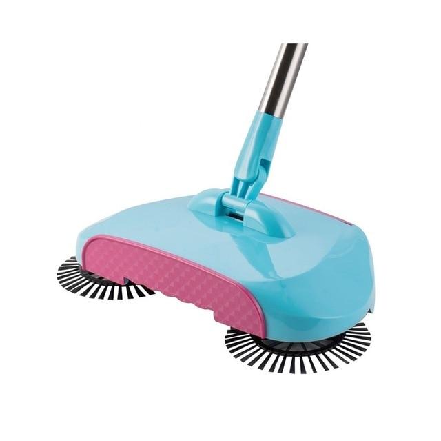 360° Broom Sweeper No Electricity or Batteries Needed! Choose from 8 Different Colors!
