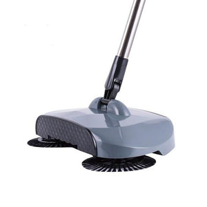 360° Broom Sweeper No Electricity or Batteries Needed! Choose from 8 Different Colors!