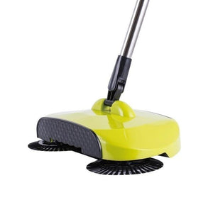360° Broom Sweeper No Electricity or Batteries Needed! Choose from 8 Different Colors!