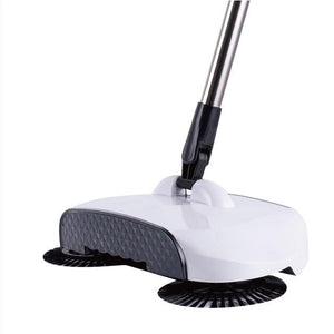 360° Broom Sweeper No Electricity or Batteries Needed! Choose from 8 Different Colors!
