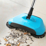 360° Broom Sweeper No Electricity or Batteries Needed! Choose from 8 Different Colors!