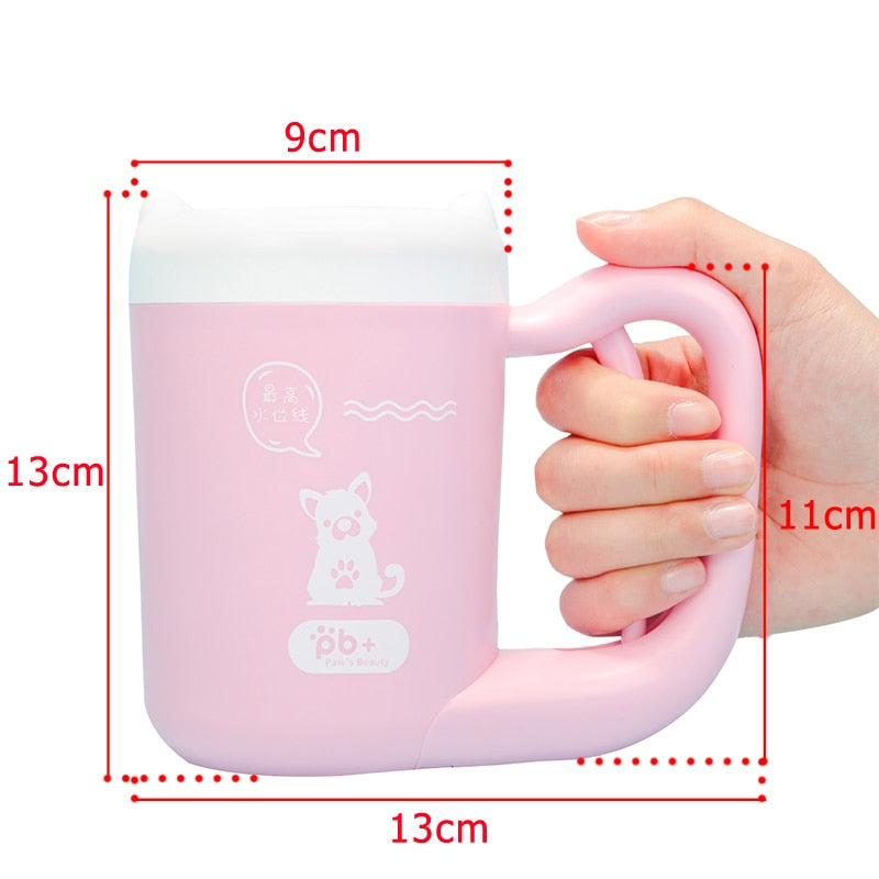 Dog Paw Cleaning Mug