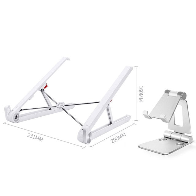 LARICARE X1 Laptop Stand Folding Portable Lapdesk