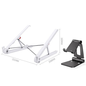 LARICARE X1 Laptop Stand Folding Portable Lapdesk