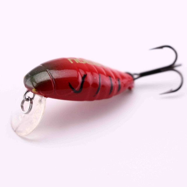 NOEBY  Floating Trout Plastic Fishing Wobbler