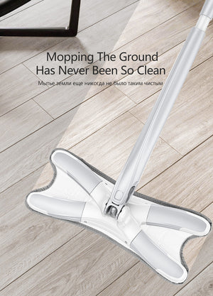 Microfiber floor mop with 3pcs mop cloth r